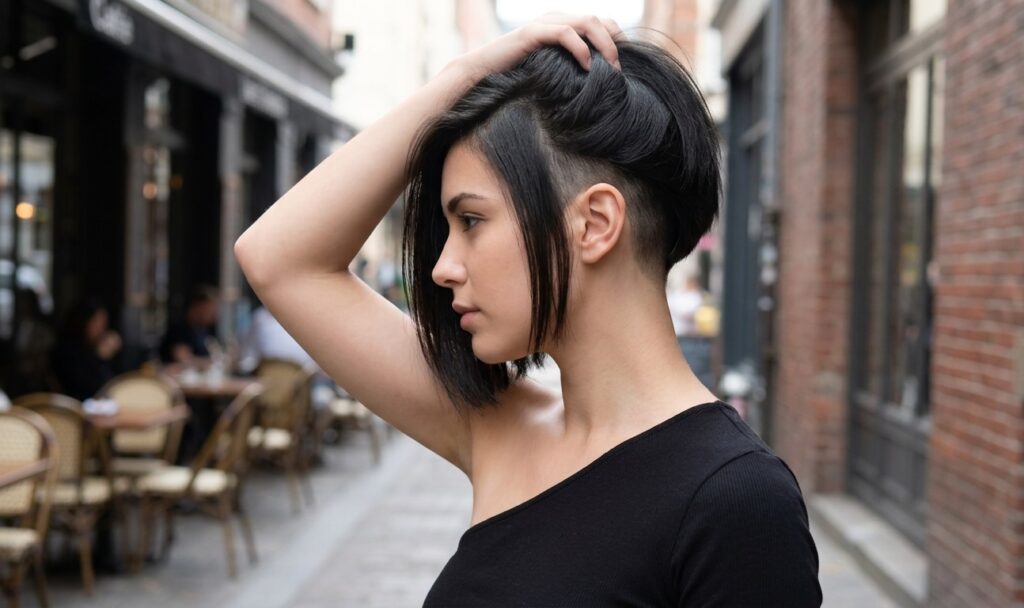 The Disconnected Undercut Bob