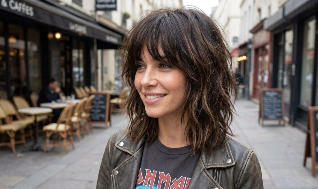 The Shaggy Bob (The Shag-Bob Hybrid)