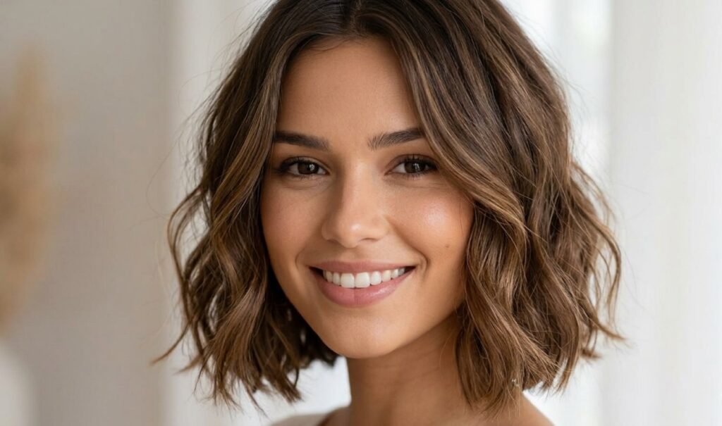 The Wavy Bob with Soft Texture